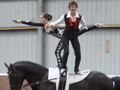 Andrew MacLachlan and Rebecca Norval winning gold in 2012 at the Junior European Championships